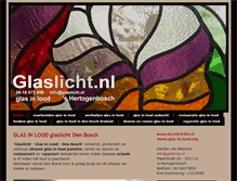 Tablet Screenshot of glas-in-lood.org